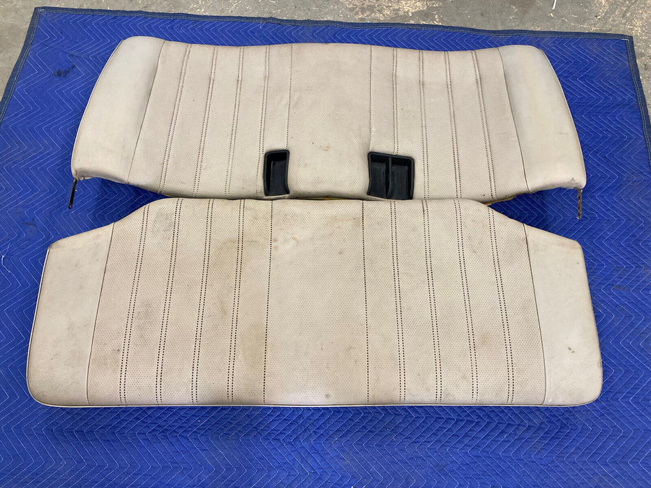 1984-1991 BMW 318i 325i E30 Rear Bench Seat Coupe Top Bottom 1933929 OEM #2527M