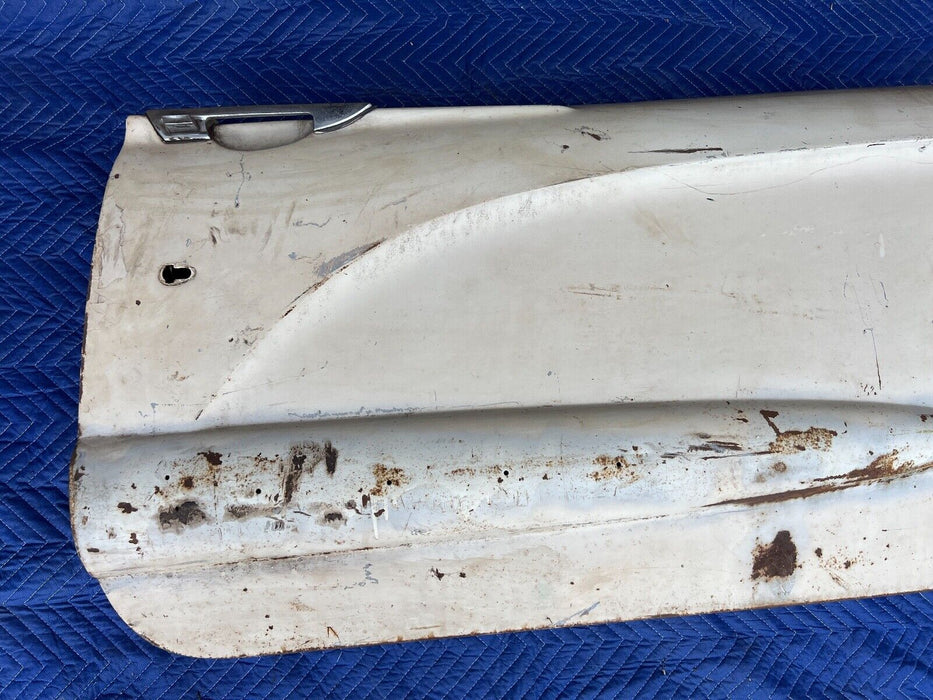 1958-1960 Ford Thunderbird Passenger Side RH Right Door White OEM #837EM