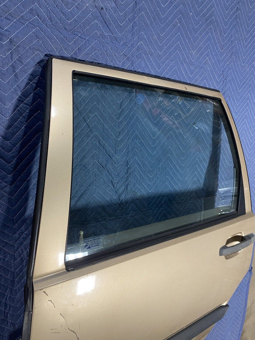 1992-1997 Volvo 850 GLT Sedan L Driver Rear Door Pewter Silver Metallic #2313E