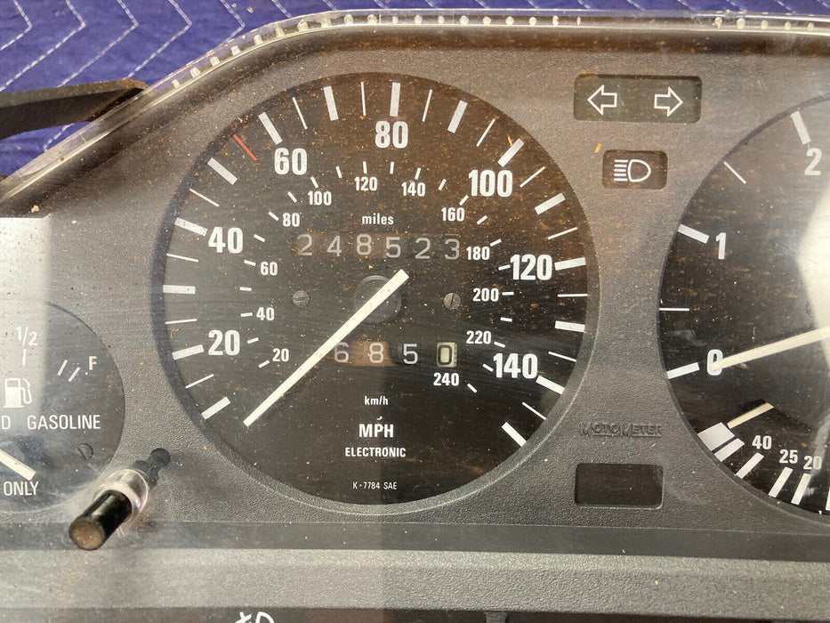 1982-1994 BMW E30 318i 325i Instrument Gauge Cluster Assembly MPH OEM #2475M