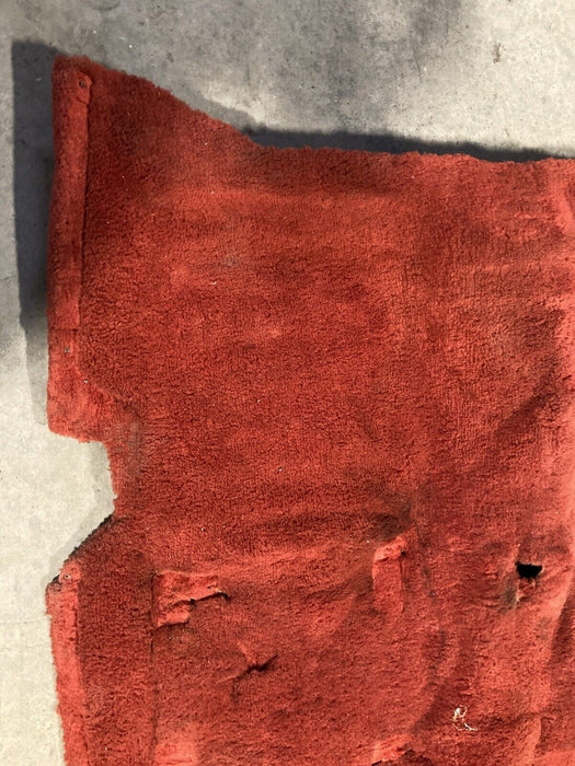 1976-1979 Cadillac Seville Carpet Floor Red Rug Carpeting Sedan OEM #1741M