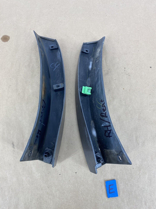 1997-2001 Lexus ES300 Rear Rocker Panel To Wheel Well Trim Pair Gray OEM #2399E