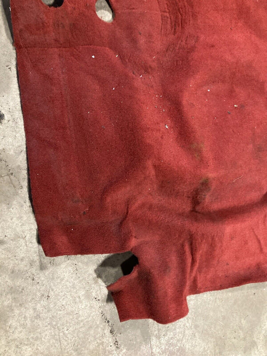 1976-1979 Cadillac Seville Trunk Liner Carpet Red Rug Floor Rear OEM #1750M