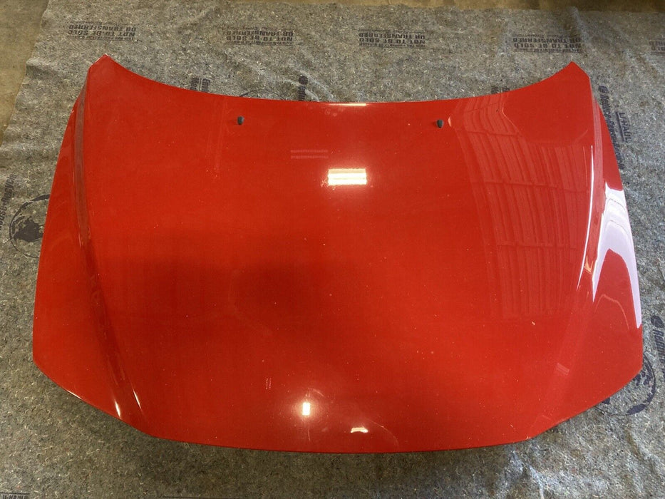 2005 2006 2007 Volvo S60R S60 V70R Hood Bonnet Front Passion Red OEM #1292M