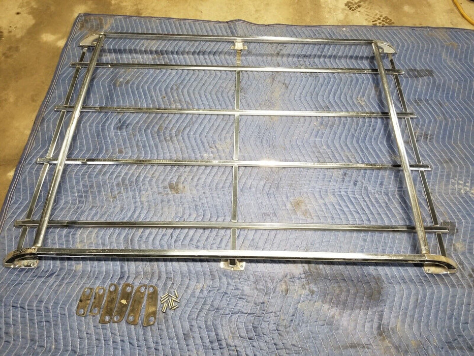 Volvo 240 244 245 Chrome Roof Rack Luggage Carrier w/Seals OEM #2653E