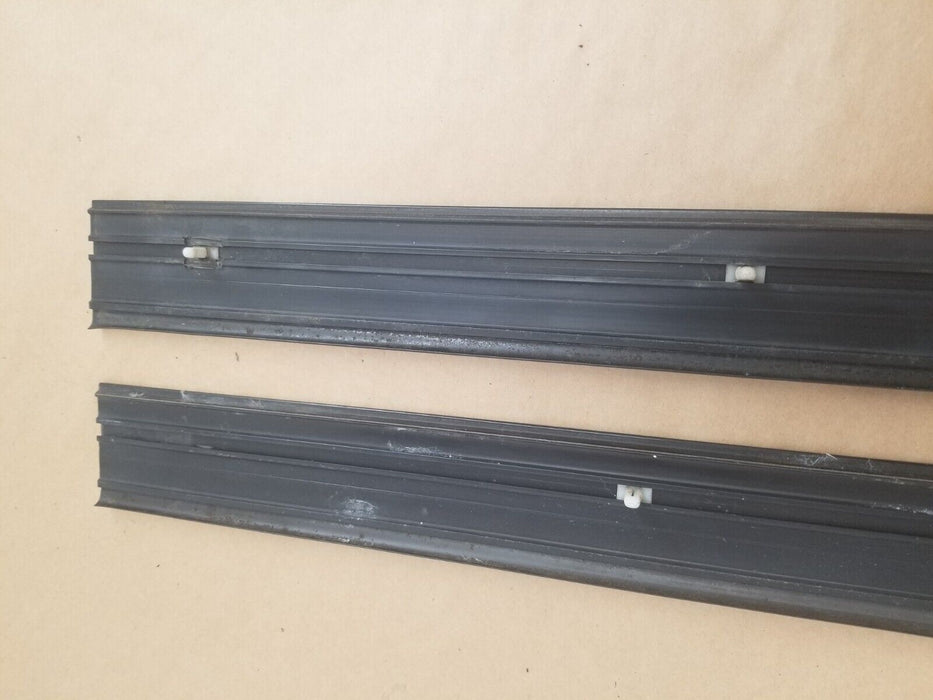 1984-93 BMW E30 318i 325i ENTRY DOOR SCUFF PANEL PLATE SILL TRIM STEP OEM #497CN