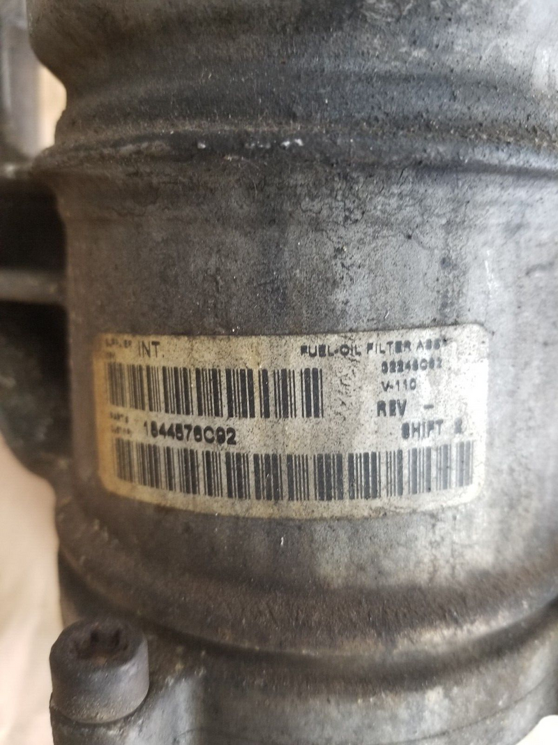 2005-2007 FORD F-350 6.0 OEM FUEL OIL FILTER HOUSING ASSEMBLY #CN633