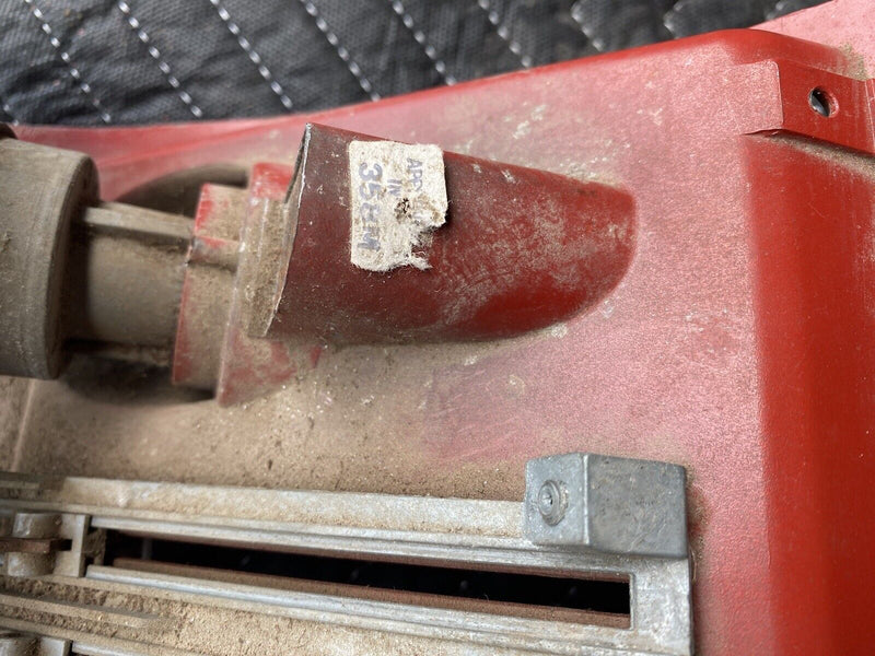 1961-1964 Buick Electra 225 Dash Heater Ignition Switch Panel OEM Red #2952E