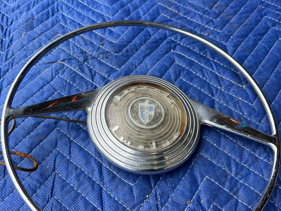 1941-1948 Lincoln 12 Twelve Continental Horn Ring Button Steering Wheel #841EM