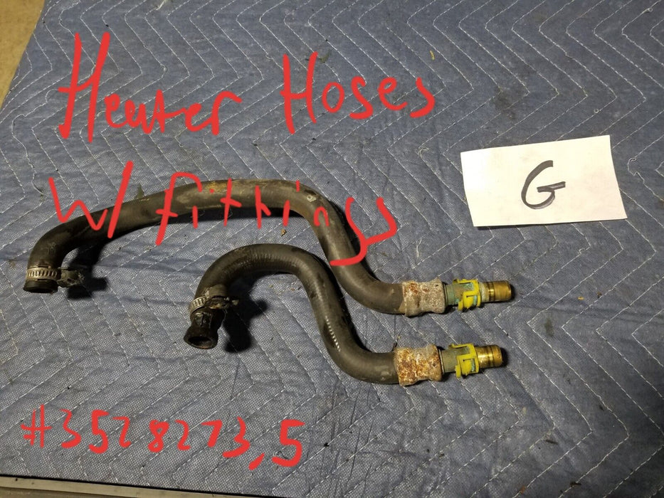 1998-2000 Volvo V70 V70R Wagon OEM Heater Hoses w/ Fittings 3528273 #317AN