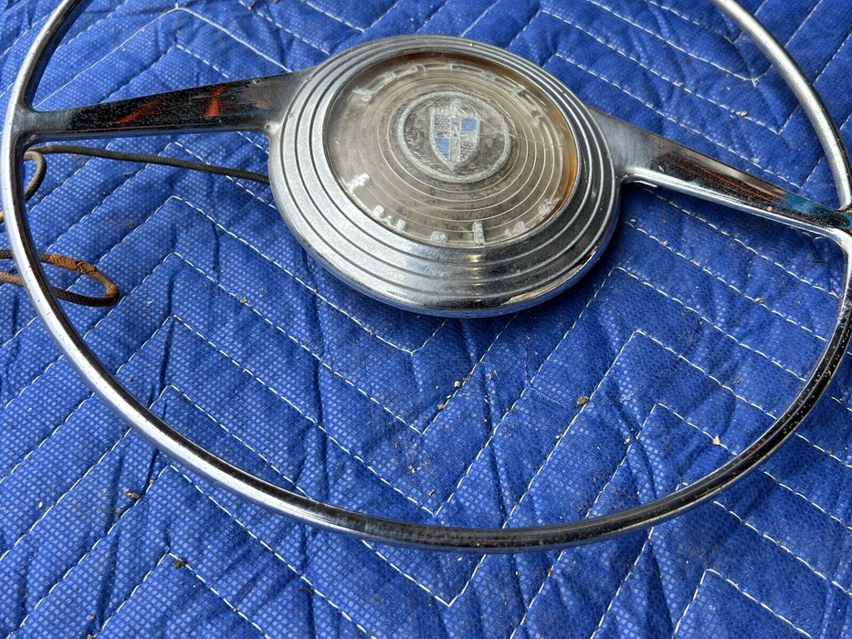 1941-1948 Lincoln 12 Twelve Continental Horn Ring Button Steering Wheel #841EM