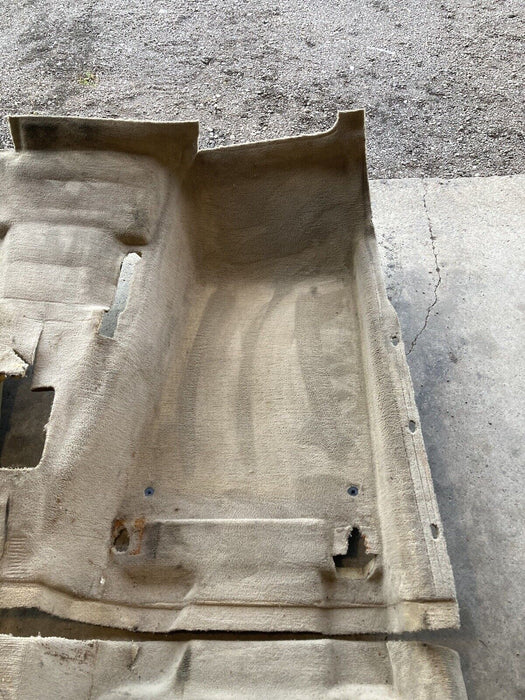 1986-1994 BMW 7 Series E32 Carpet Set Panels Carpeting Floor Tan OEM #1108M