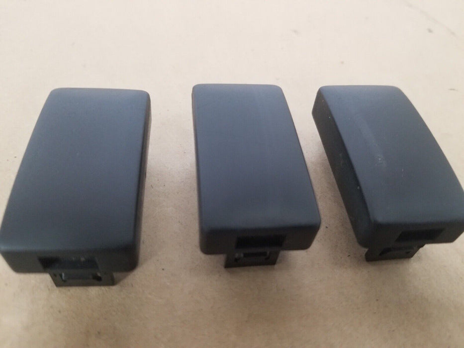 1992-1997 Volvo 850 850R Set of 3 Switch Blank Button Covers 9128211 OEM #2837E