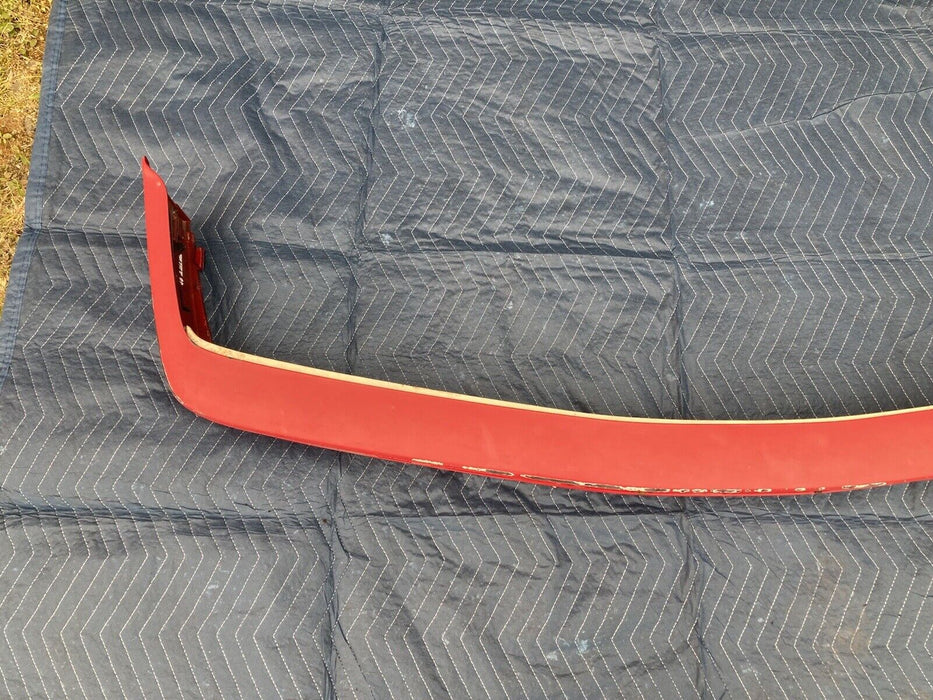 1982-1994 BMW E30 318i 325i 3 Series Bumper Cover Red Front Upper OEM #2283M