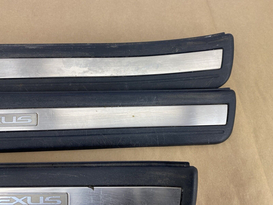 1997-2001 Lexus ES300 Set of 4 Door Sill Scuff Plate Trim Panels OEM #2329E