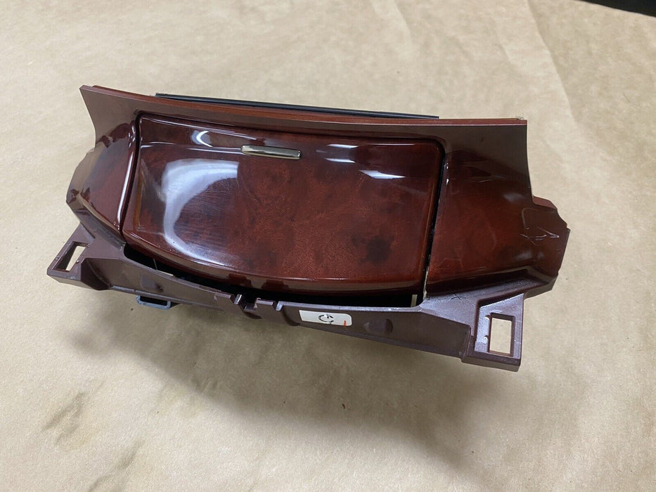 2007-2012 Lexus LS460 LS460L Front Center Console Ashtray Wood Trim OEM #2083EJ