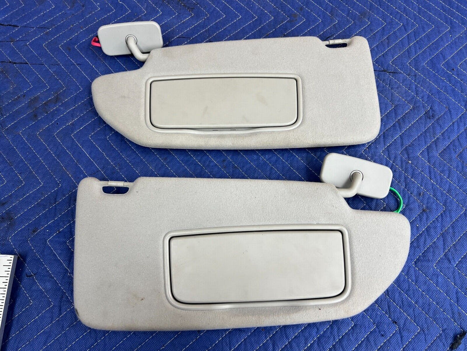 2005-2007 Volvo S60R V70R Pair Right & Left Sun Visor Sun Shade OEM #1213EM