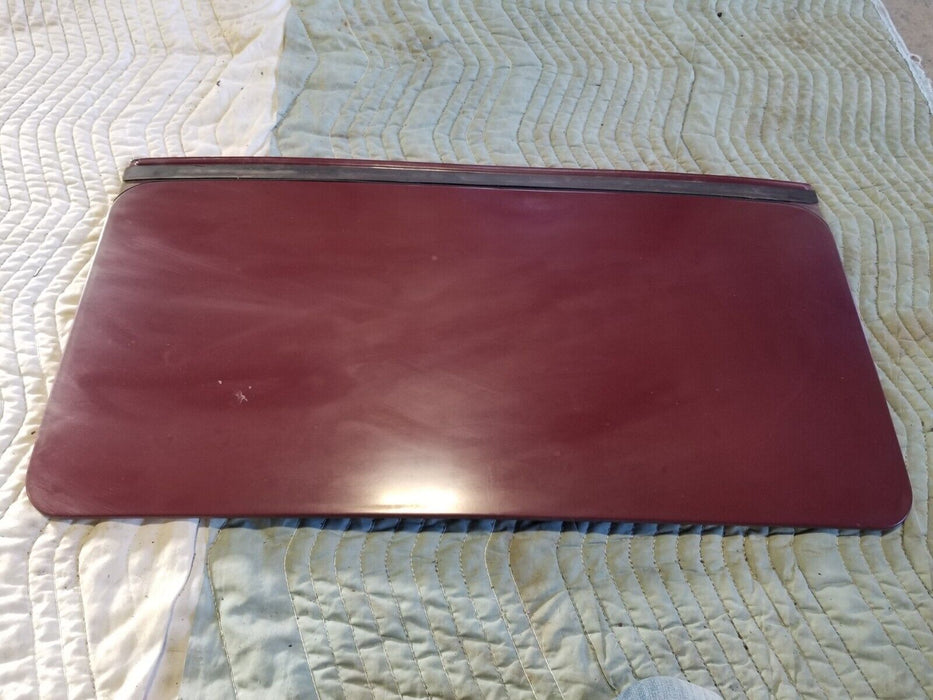 1986-1993 Volvo 240 242 244 245 Sunroof Assembly (Dented) Painted Maroon #169AN