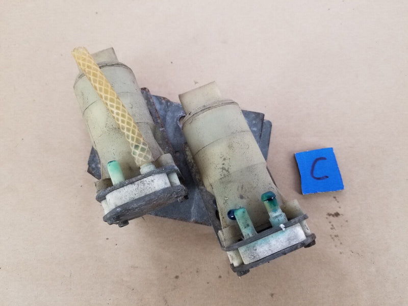 Volvo 240 245 Front & Rear Windshield Washer Pumps Wagon Reservoir OEM #2671E