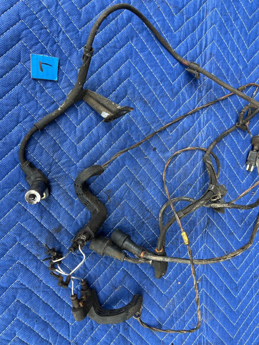 1979-85 Mercedes 300SD W126 Sedan Left & Right Brake Wire ABS Sensors OEM #450EM