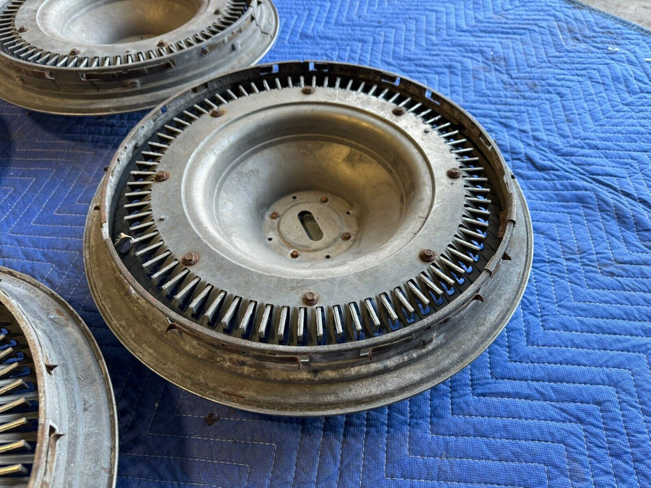 1968-1973 Corvette C3 Original Starburst Turbine Hub Cap Wheel Covers 15” #3208E