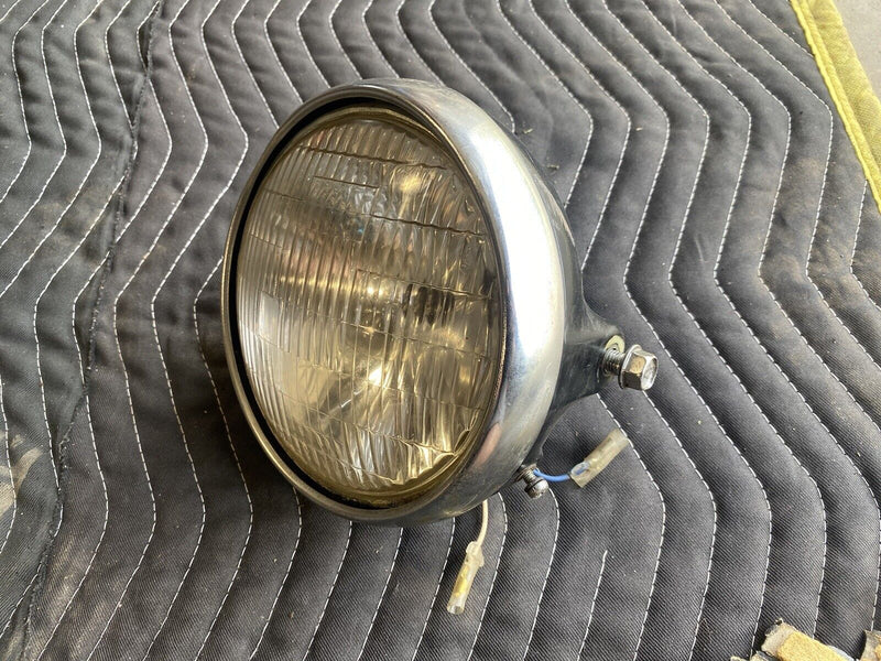 1974 Honda CB360 CB360T Headlight Assembly Lens & Bucket OEM Motorcycle #3027E