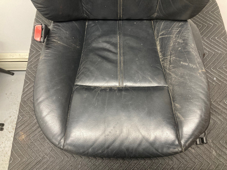 1997-2003 BMW E39 Black Leather Driver Bucket Seat Front 528i 525i OEM #434M