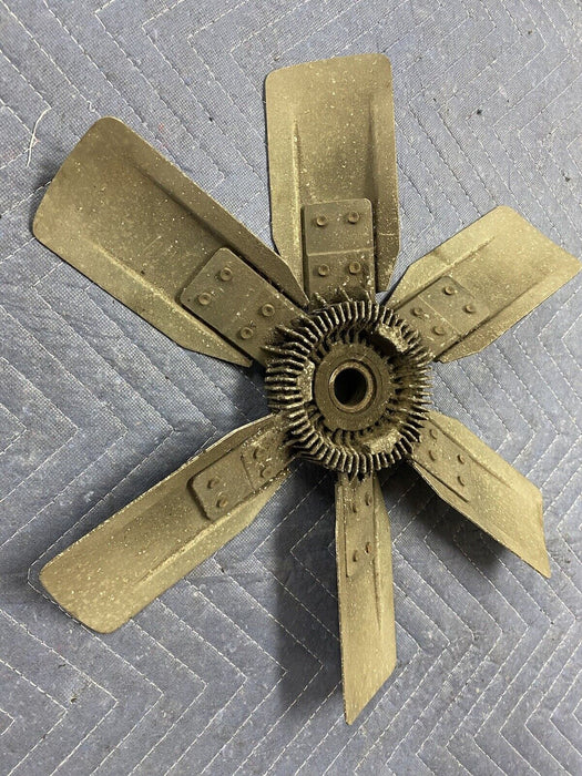 Volvo B21 B230 Solid Metal Engine Fan Blades & Clutch 140 164 240 260 OEM #2156E