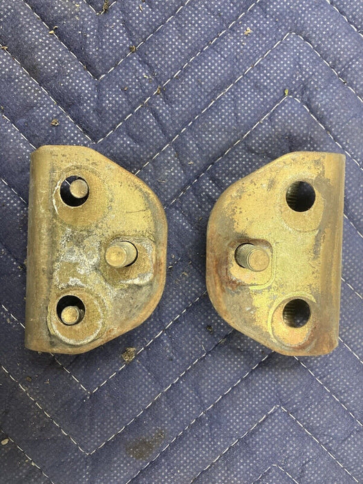 1975-1985 Volvo 242 240 244 245 Front Door Striker Plates LH RH Pair #1643M