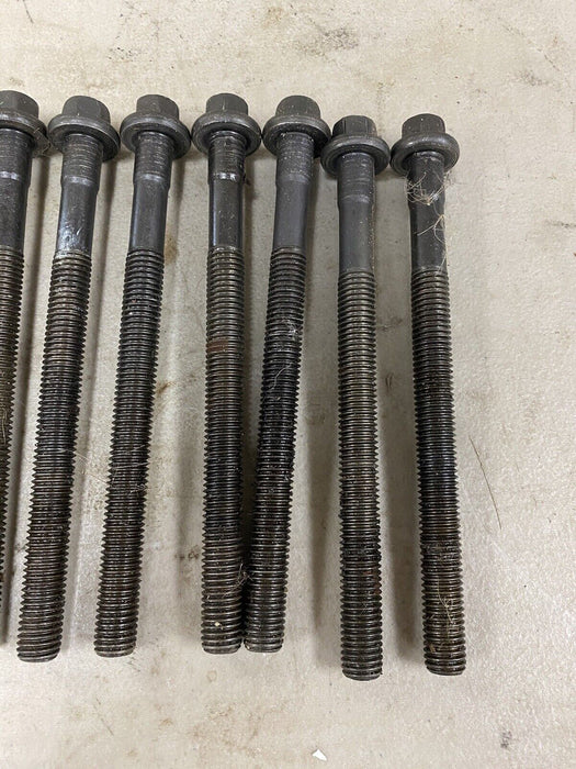 9 Volvo Cylinder Head Bolt M12x157 Genuine Volvo 6842347 850 960 V70 S60 #2173E