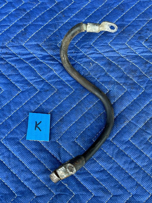 1979-1985 Mercedes 300SD W126 Sedan Negative Battery Cable OEM #439EM