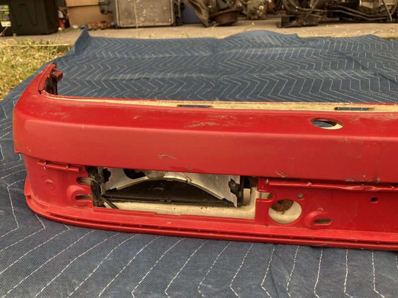1982-1994 BMW E30 318i 325i 3 Series Bumper Cover Red Front Upper OEM #2283M