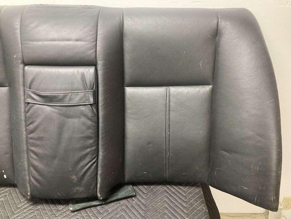 1997-03 BMW E39 Rear Seat Back Black Leather 540i 528i Alpine OEM #110M