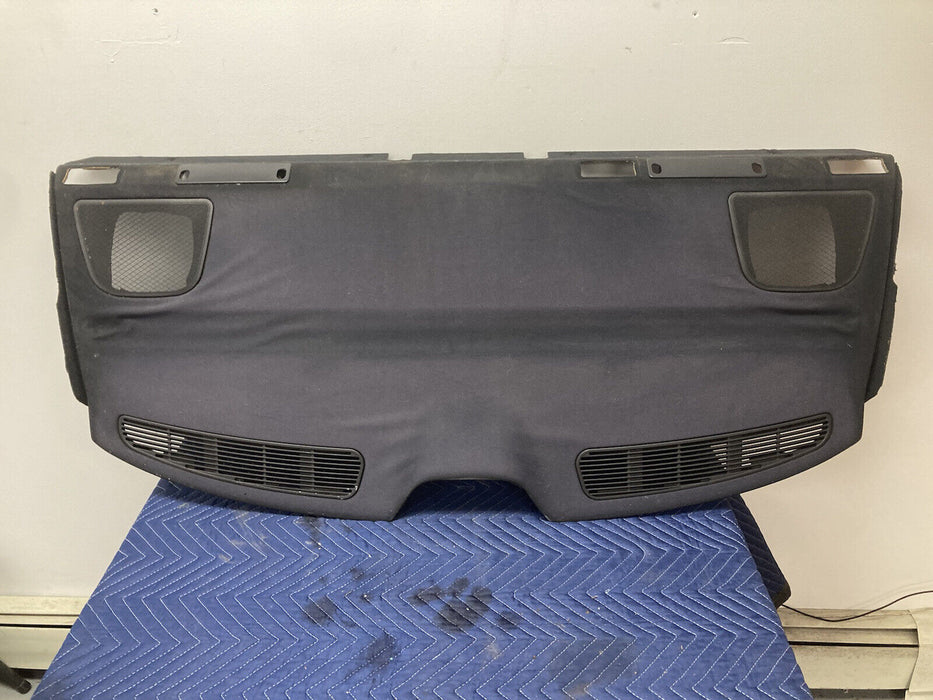 1997-2003 BMW E39 525i 528i 530i 540i Parcel Hat Shelf Rear Gray Panel #509M