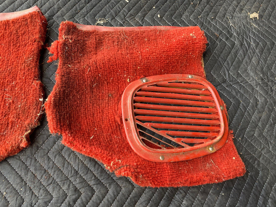 1961-1964 Buick Electra 225 Front Left & Right Footwell Speaker Cover OEM #2965E