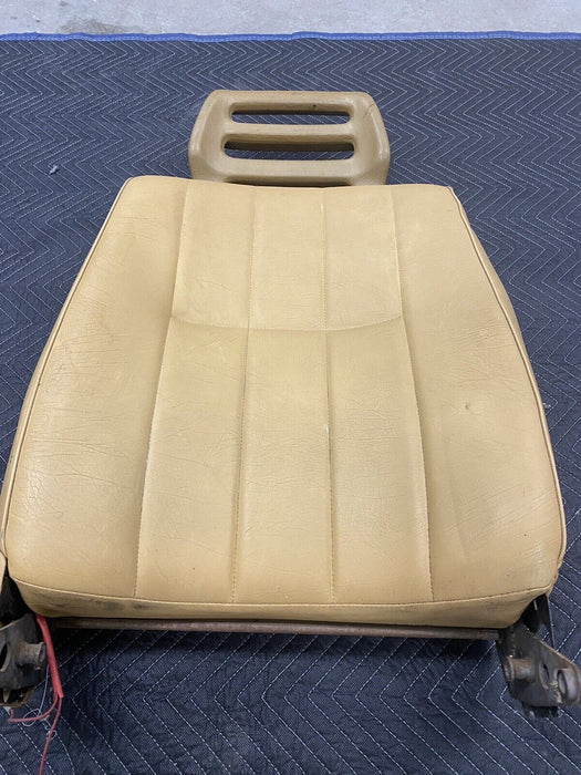 1986-1993 Volvo 240 244 245 Passenger Side Front Seat Upright Heated Tan #2983E