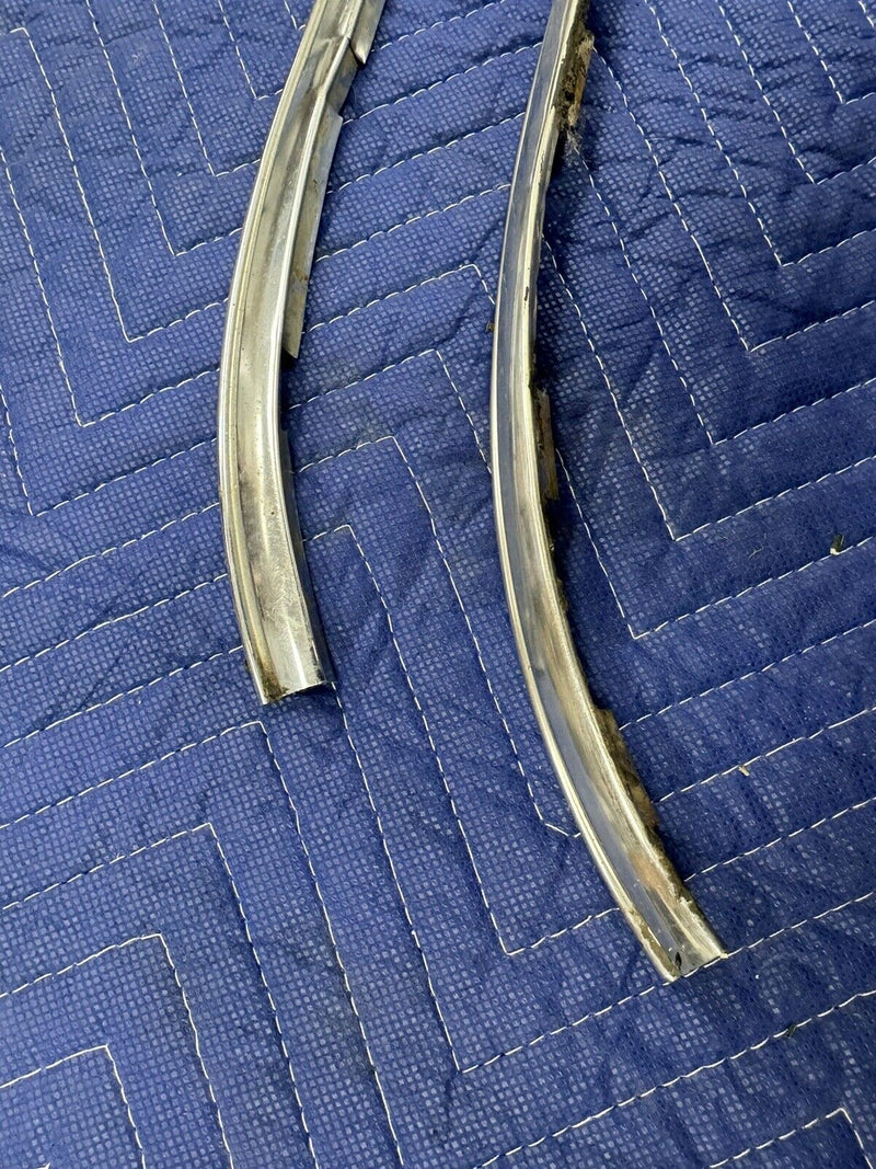 1968-1976 Corvette GM C3 Upper Windshield Reveal Trim Molding SS Pair OEM #3251E