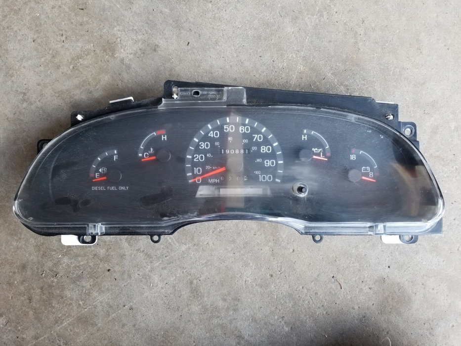 1992-2007 Ford E150 E250 E350 OEM DASH CLUSTER GAUGE SPEEDOMETER GAUGES  #882CN