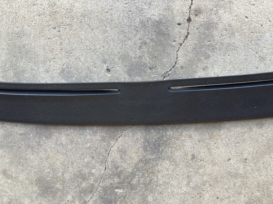 1986-1994 BMW 7 Series E32 Trim, Dashboard Top Defrost Vent Cowl Black OEM#1009M