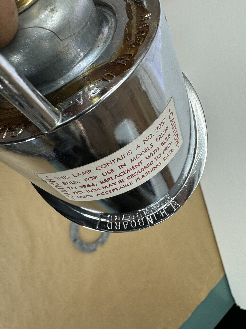 1961-1962 Corvette NOS GM Tail Light Assembly Turn Signal Housing 899631 #3287E