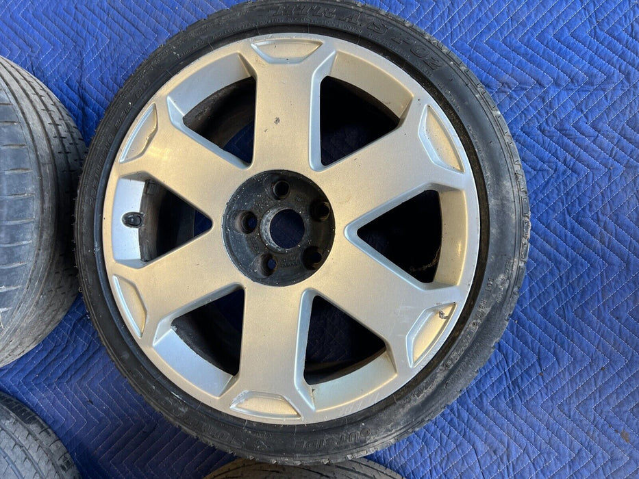 2003-09 Audi S4 B6 B7 8E 18" Wheel Rim Set EJ Cross H2 ET45 8E0601025L OEM#563EM