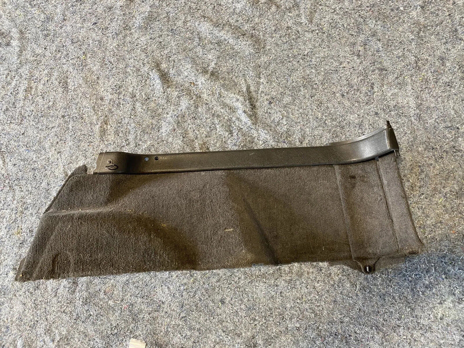 98-00 Volvo V70 V70R XC Rear Right Pass Lower Trunk Trim Charcoal OEM #1419E