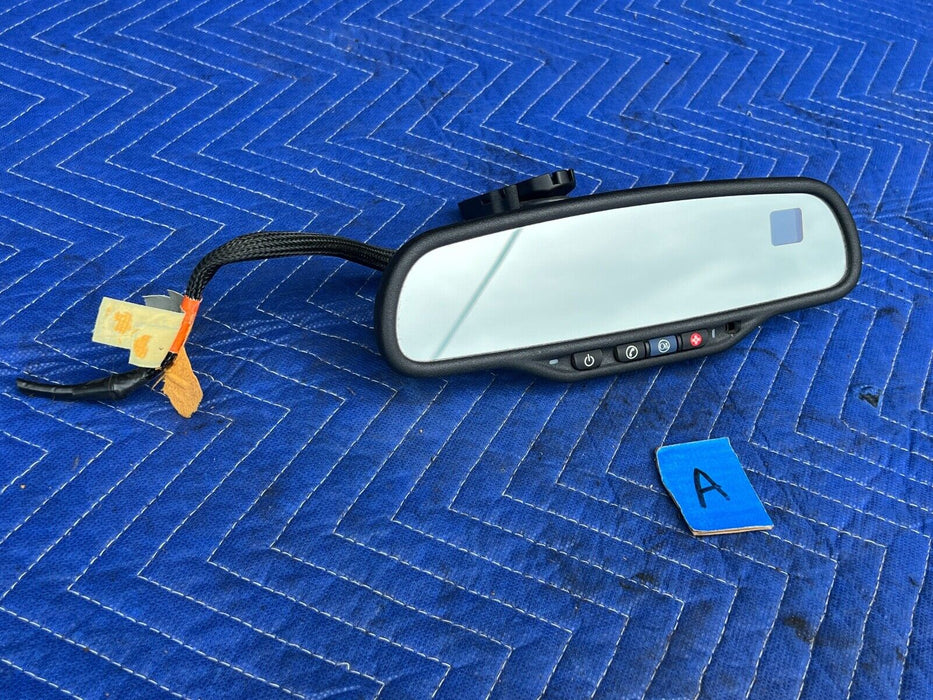 2002-2007 Saturn Vue Rear View Mirror Temp Compass Display Auto Dim OEM #471EM