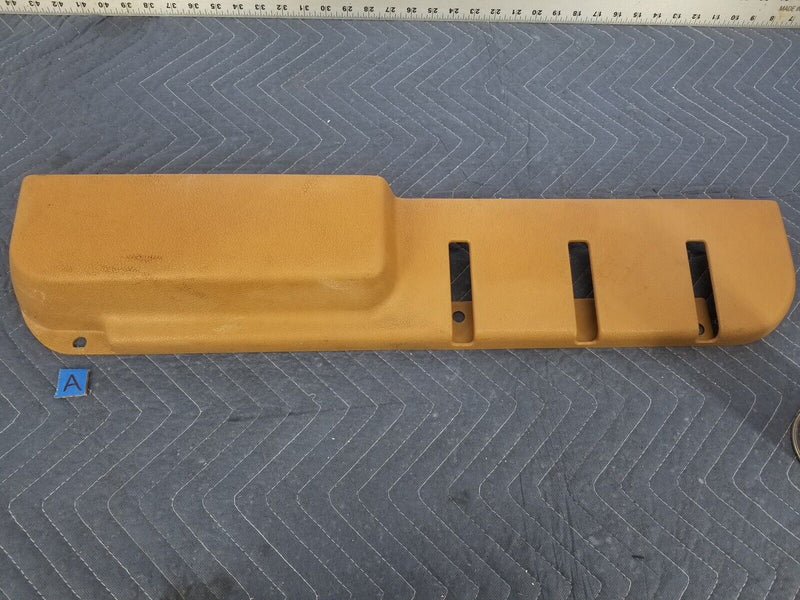 1981-1993 Volvo 240 244 245 Front Right Passenger Door Map Pocket Tan OEM #2576E