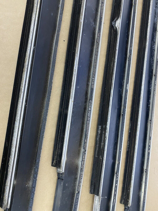 1981-1993 Volvo 240 244 245 Door Upper Sill Window Trim Door Set Of 4 OEM #2125E