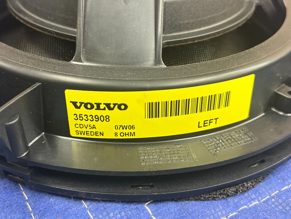 2005-2007 Volvo S60R LH & RH Rear Deck Speaker Subwoofers 3533908 OEM #1187EM