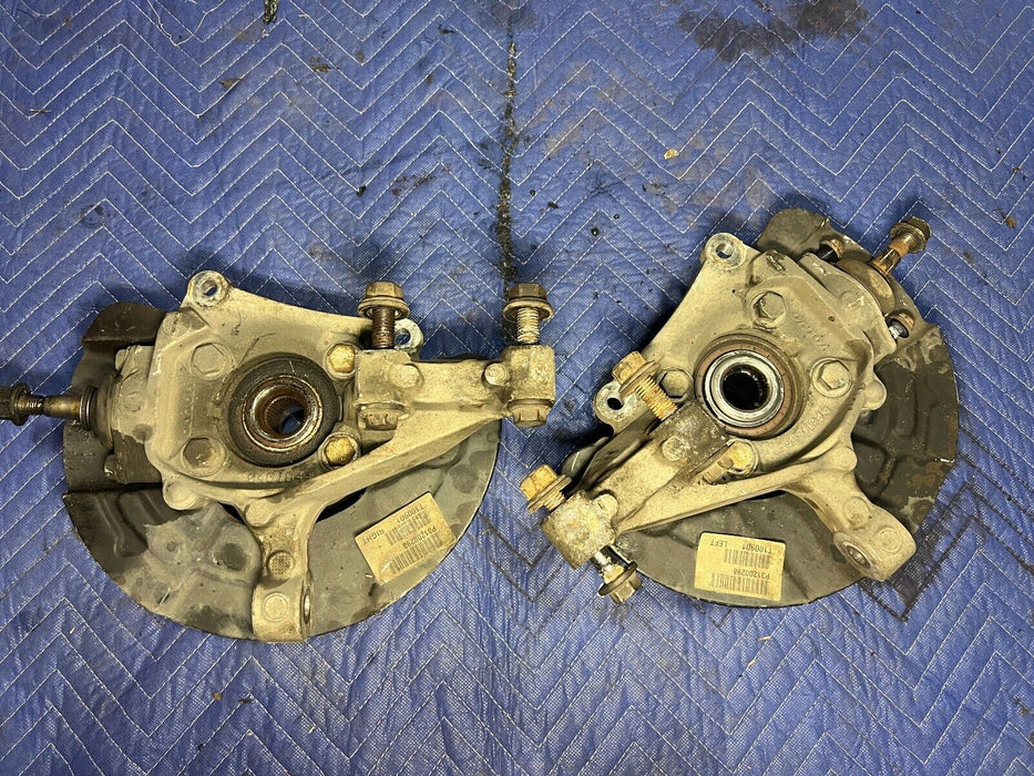 2005-2007 Volvo S60R V70R Front LH & RH Steering Knuckle Pair 9461943 OEM#1282EM