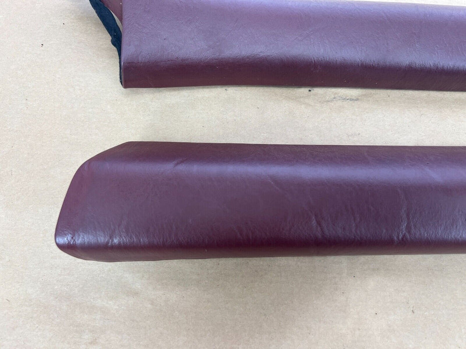 1979-1985 Mercedes 300SD W126 Pair Left + Right Maroon A-Pillar Trim OEM #300EM