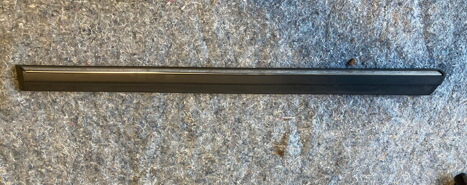 1986-1994 BMW 7 Series E32 Exterior Door Molding Chrome Black￼ Impact #1103M