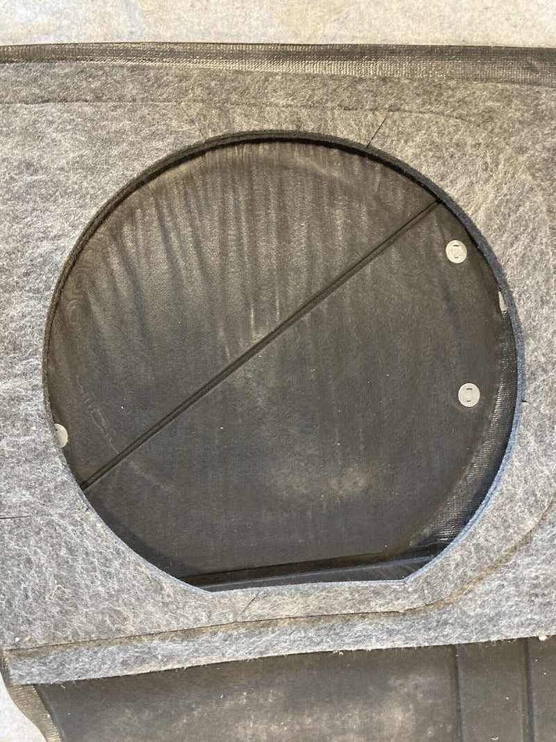 1986-1994 BMW 7 Series E32 Trunk Carpet Panel Spare Tire Floor Tan OEM #1109M